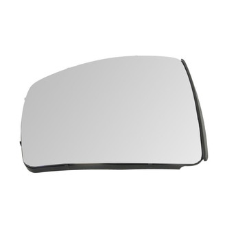 Glass unit for wide angle mirror, right/leftt side image