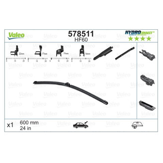 Pyyhkijänsulka 600mm HydroConnect kuva