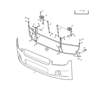 CORE stainless steel front bumper 70392407 image
